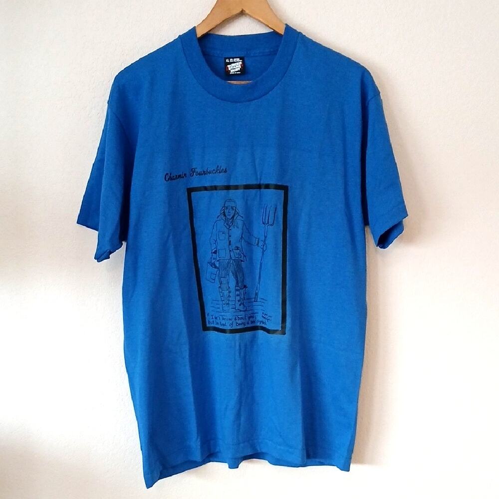 Vintage Screen Stars Charmin Fourbuckles Single Stitch Shirt